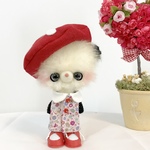 k様ご注文品『キノコベレー帽のパンダちゃん♪』
