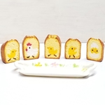 にわとりさんとひよこさんのパウンドケーキセット(ミニチュアスイーツ)