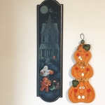 月夜の下のハロウィン