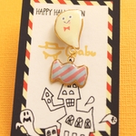 ハロウィンおばけピンズ