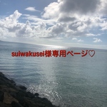 suiwakusei様専用ページ