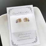 candy✳︎淡色花束のイヤリング