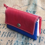 3層の革財布/可愛いレザー財布/3miru-france