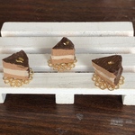ミニチュア生チョコケーキ