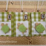 【hi様専用】健康願うカメさんのお守り袋♪【完成品】