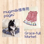 mugimilk様専用!真っ赤なマリン♪ボーダーワンピ　オーダー商品！