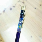 【送料無料】月夜のきらきら星 ②～ボールペン(ハーバリウム専用シリコンオイル使用)