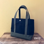 【送料込】帆布トートバッグM肩掛け no.58