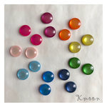 キャッツアイの和色ピアス