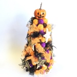 ハロウィン*毛糸玉・木の実・星・オバケかぼちゃ*ツリー