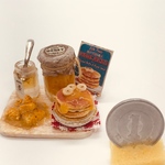 honey combo & pancake   ハニーコンボとパンケーキセット