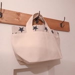 トートバッグ （帆布×星）
