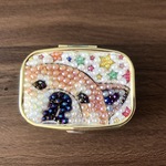 柴犬ピルケース　星と赤柴