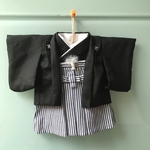 kinamochiさまご予約品※メルちゃんサイズの紋付袴セット
