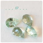 ∴天然石ビーズ∵ 宝石質トルマリンAAA  ペアシェイプファセットカット6×4mm  G7