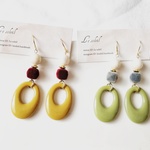 秋カラー×ベルベットビーズ