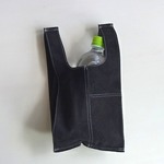 ちょっと贅沢なかわいすぎるエコバックミニミニ 6p ピックスエード ブラック