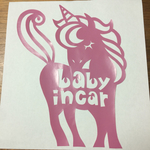 送料込み期間限定ユニコーン ベビーインカー babyincar