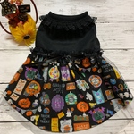 犬服 ハロウィンワンピース