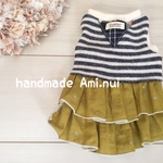 【SALE＊完成品】2段フリルワンピ