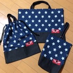 レッスンバッグ 上履き入れ 体操着入れ  