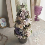 Arbre de  Noël＜French chic ＞＊受注制作＊クリスマスツリー＊アレンジメント＊プリザーブドフラワー＊ 花＊2019