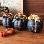 ハッピーハロウィン  カボチャの置物