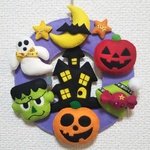 ご予約分 ハロウィンリース④＊フェルト