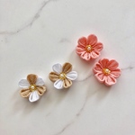 つまみ細工 ピアス イヤリング オーダーメイド