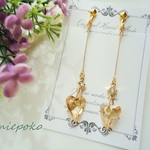 ♡SWAROVSKI♡ハートのイヤリング（ピアス）♡