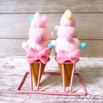 ゆめかわソフトクリーム（ピンク）