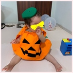 カボチャ  ハロウィン 仮装 baby