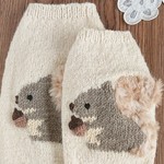 《yuk…ay様専用》  りすちゃんセーター 手編み☆犬服