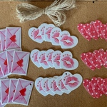 ［送料無料!］レディーな可愛い♡タグセット 15枚x3種類