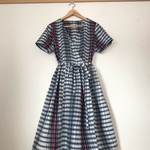 和柄☆浴衣からカシュクールワンピース