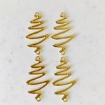 Gold Lightening Shaped Connectors