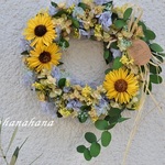 ひまわりsummer＊wreath