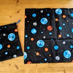 riko...様オーダー品★宇宙。地球★小物入れとランチョンマット