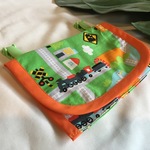 移動ポケットmp電車が走る町★スマホ入れ入園入学ハンカチティッシュ