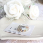 ❁Botanical Ring (Azure)【約10号】