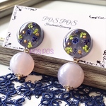 【再販】『宵闇』ピアス/イヤリング