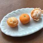 ミニチュアみかん楕円大皿