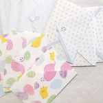 ミニ封筒＊ﾎﾟﾁ袋＊のセット　ブルー