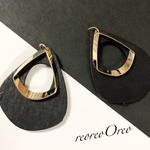 wood x metal parts 2piece BLACK