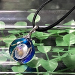 IORI resin✴︎宇宙玉レジンネックレス