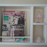 ＢＯＯＫシェルフ　４５ｃｍ幅　ホワイト