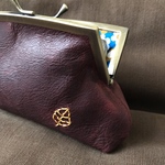 親子がま口財布 四角