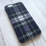 起毛ネルコットンチェック iPhoneケース