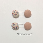 べビーandキッズ用♡くるみボタンヘアゴム