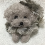 羊毛フェルト ふわふわ帽子とストールのぷ〜ちゃん
